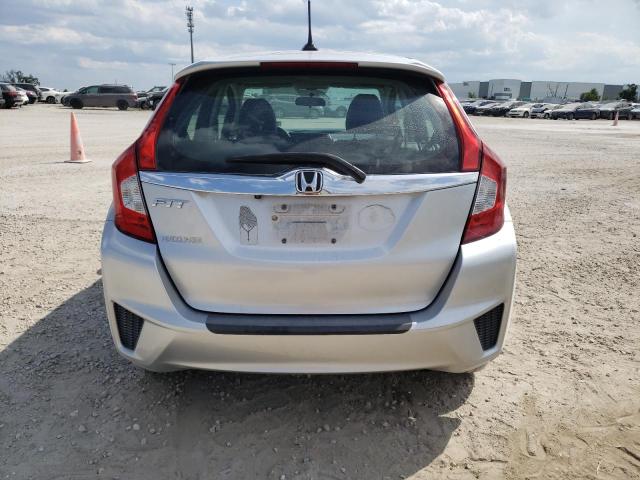 3HGGK5H93GM702668 - 2016 HONDA FIT EX SILVER photo 6