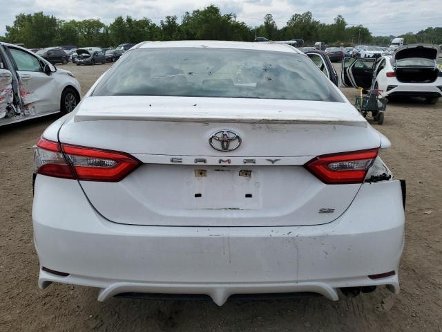 4T1B11HK0JU633489 - 2018 TOYOTA CAMRY L WHITE photo 6