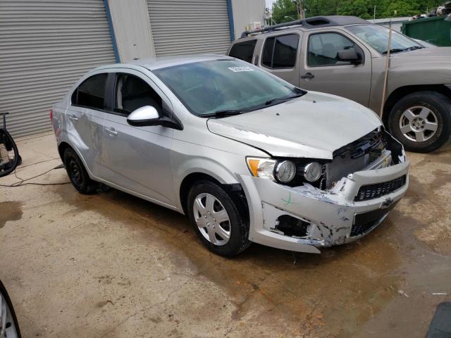 1G1JA5SHXE4231286 - 2014 CHEVROLET SONIC LS GRAY photo 4