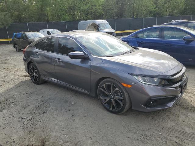 2HGFC2F84MH519307 - 2021 HONDA CIVIC SPORT GRAY photo 4