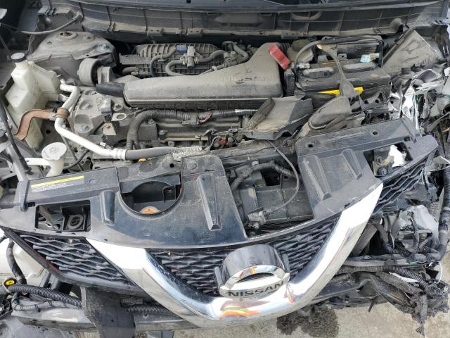 JN8AT2MV7GW131242 - 2016 NISSAN ROGUE S GRAY photo 12