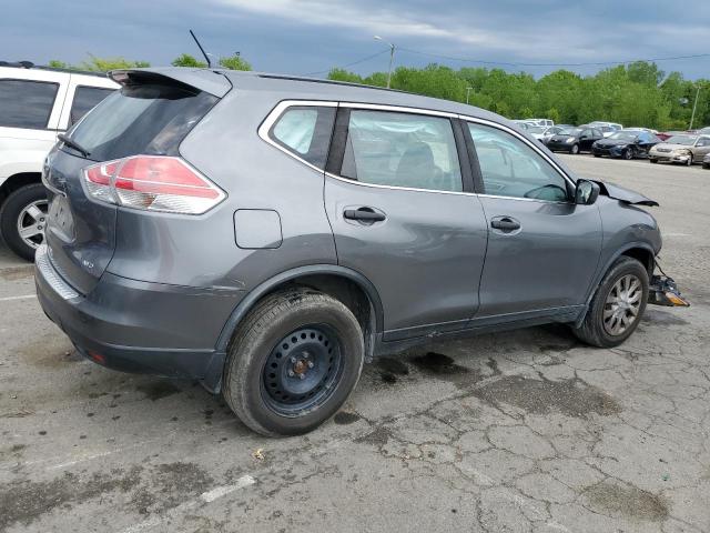 JN8AT2MV7GW131242 - 2016 NISSAN ROGUE S GRAY photo 3