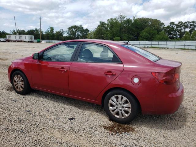 KNAFU4A20D5716148 - 2013 KIA FORTE EX RED photo 2