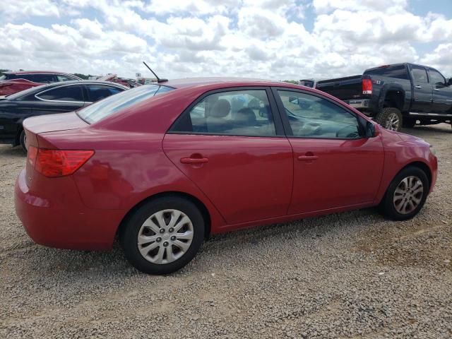 KNAFU4A20D5716148 - 2013 KIA FORTE EX RED photo 3