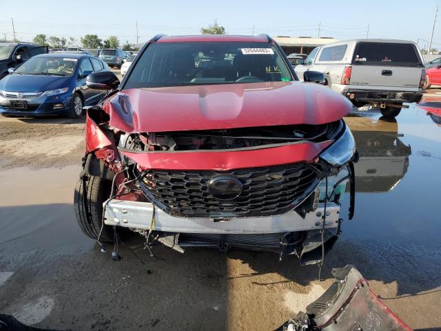 5TDLZRAH6NS090349 - 2022 TOYOTA HIGHLANDER XSE RED photo 5