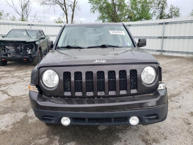 1C4NJRBB7ED649946 - 2014 JEEP PATRIOT SPORT BLUE photo 5