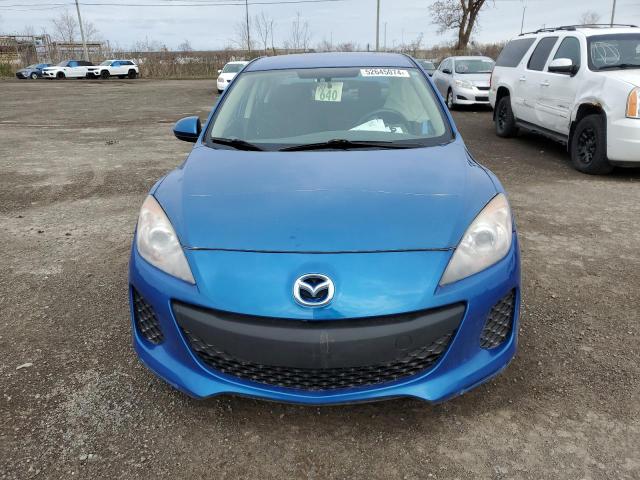 JM1BL1UF0D1788301 - 2013 MAZDA 3 I BLUE photo 5