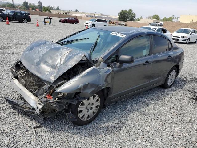 2HGFA1F34AH518769 - 2010 HONDA CIVIC VP GRAY photo 1