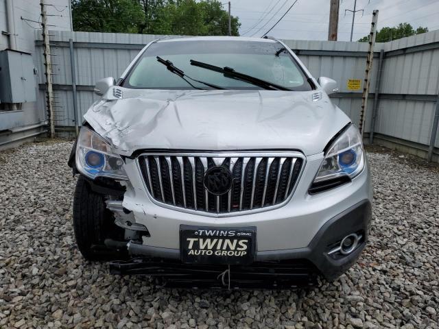 KL4CJBSB2FB257592 - 2015 BUICK ENCORE CONVENIENCE 银色 照片 5