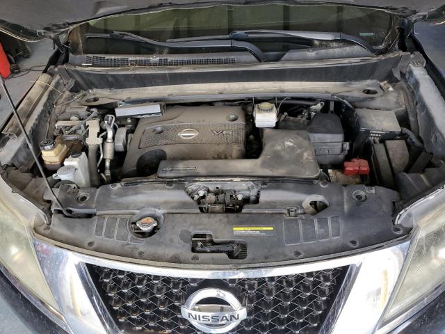 5N1AR2MN0GC626650 - 2016 NISSAN PATHFINDER S BLACK photo 12