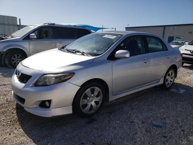 1NXBU40E89Z145949 - 2009 TOYOTA COROLLA BASE SILVER photo 1