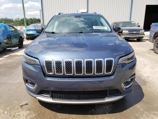 1C4PJLDB0KD474339 - 2019 JEEP CHEROKEE LIMITED BLUE photo 5