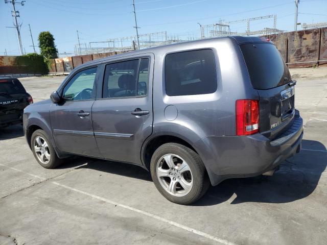 5FNYF4H77EB052986 - 2014 HONDA PILOT EXLN GRAY photo 2