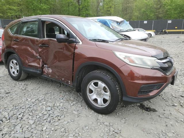 2HKRM4H36FH632322 - 2015 HONDA CR-V LX BROWN photo 4