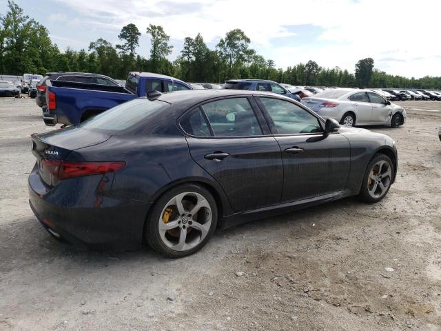 ZARFAEDN8H7542000 - 2017 ALFA ROMEO GIULIA Q4 BLACK photo 3