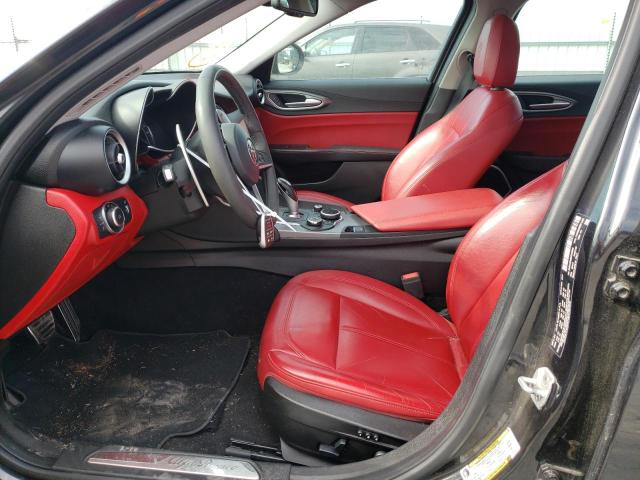 ZARFAEDN8H7542000 - 2017 ALFA ROMEO GIULIA Q4 BLACK photo 7