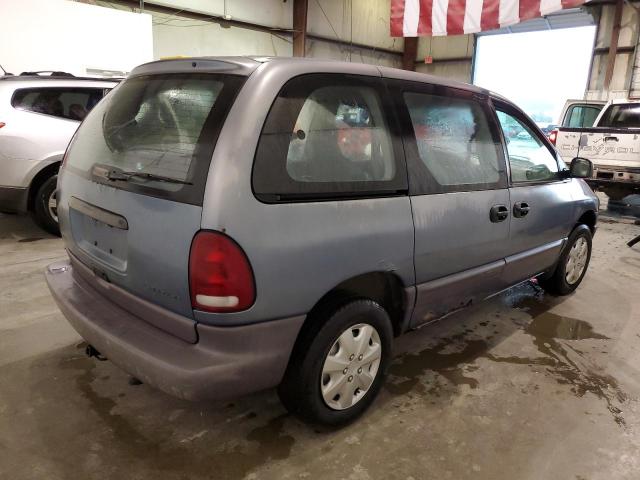 2B4GP4530TR562248 - 1996 DODGE CARAVAN SE BLUE photo 3