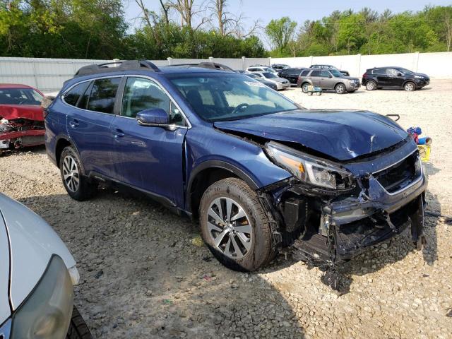 4S4BTADC9M3182307 - 2021 SUBARU OUTBACK PREMIUM BLUE photo 4