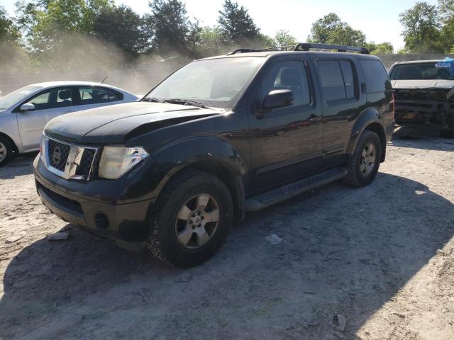 5N1AR18U56C622121 - 2006 NISSAN PATHFINDER LE 黑色 照片 1