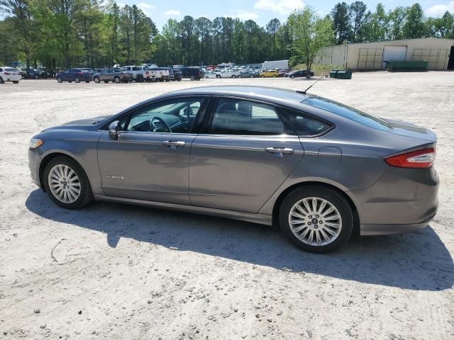 3FA6P0LU0DR276033 - 2013 FORD FUSION SE HYBRID GRAY photo 2