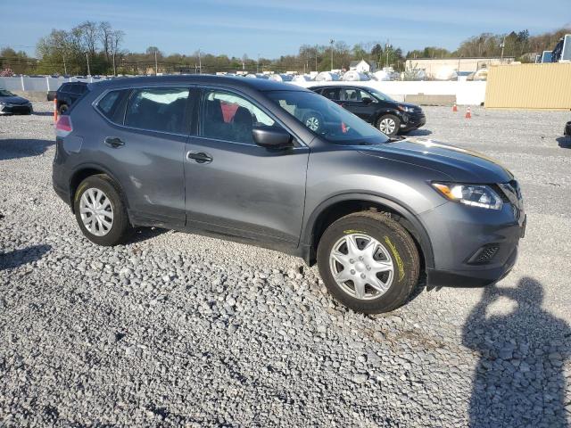 JN8AT2MV5GW150548 - 2016 NISSAN ROGUE S GRAY photo 4