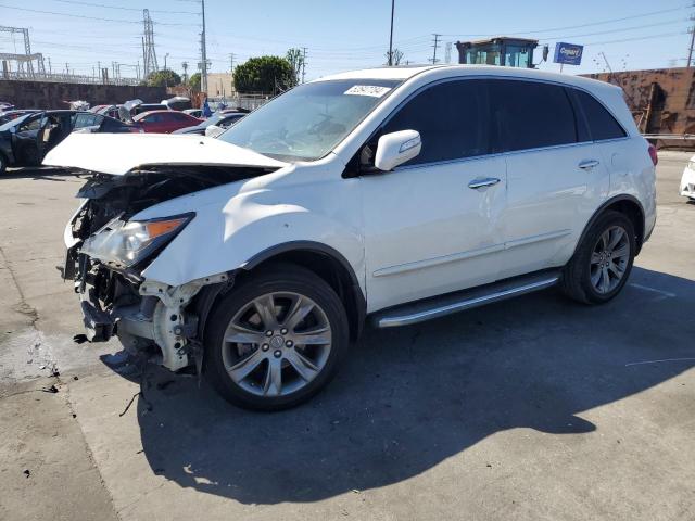 2HNYD2H58BH500001 - 2011 ACURA MDX ADVANCE WHITE photo 1