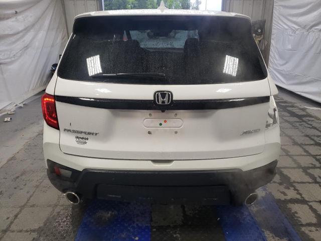 5FNYF8H54RB020153 - 2024 HONDA PASSPORT EXL WHITE photo 6