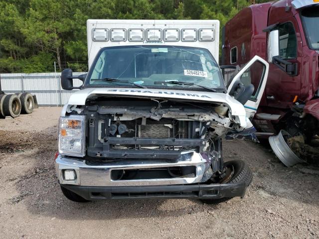 1FDWE3FS9GDC38790 - 2016 FORD ECONOLINE E350 SUPER DUTY CUTAWAY VAN TWO TONE photo 5