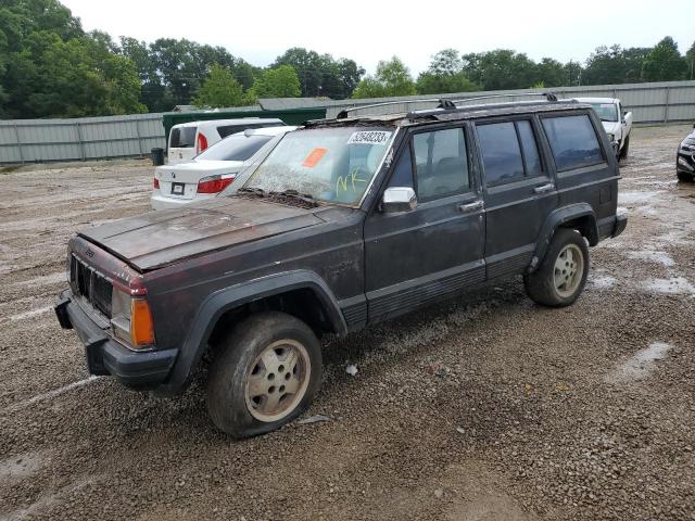 1J4FT58S1NL246656 - 1992 JEEP CHEROKEE LAREDO BLACK photo 1