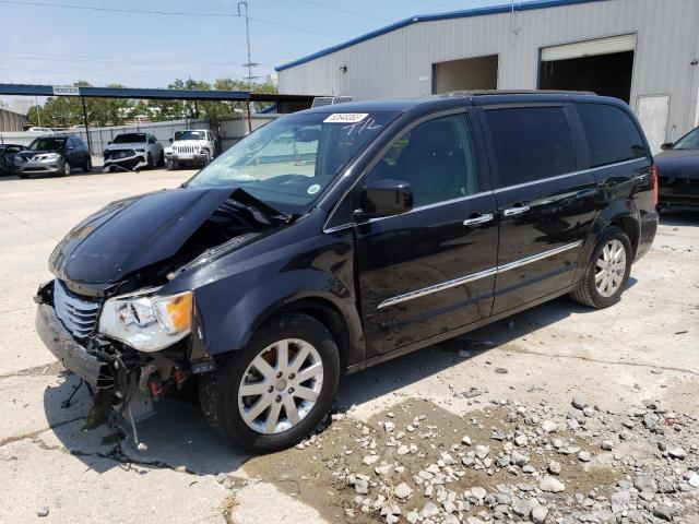 2C4RC1BG9GR200793 - 2016 CHRYSLER TOWN & COU TOURING შავი ფოტო 1