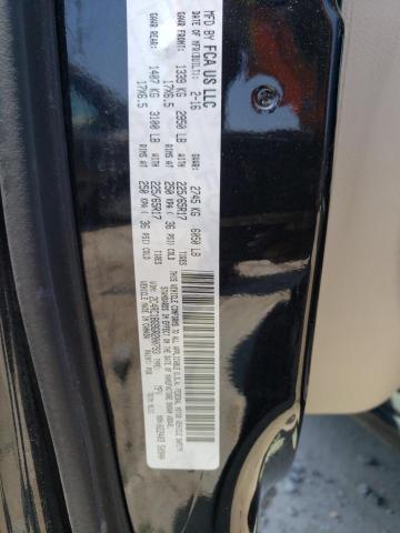 2C4RC1BG9GR200793 - 2016 CHRYSLER TOWN & COU TOURING შავი ფოტო 14