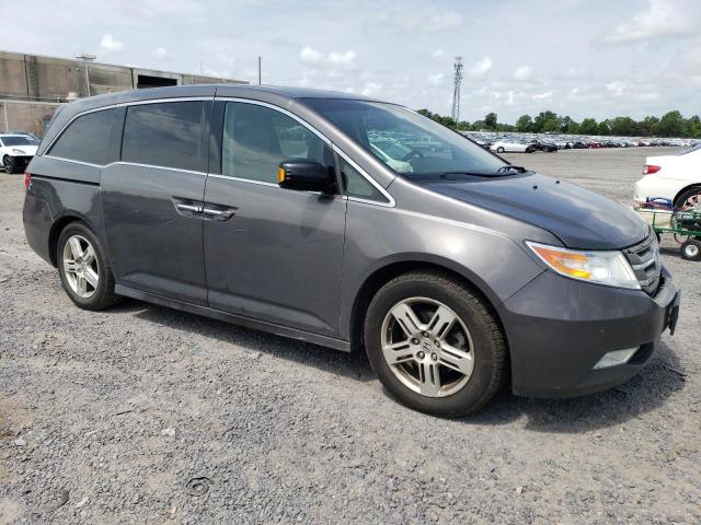 5FNRL5H99DB046495 - 2013 HONDA ODYSSEY TOURING GRAY photo 4