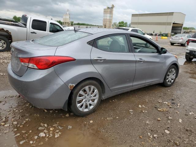 KMHDH4AE8DU598022 - 2013 HYUNDAI ELANTRA GLS SILVER photo 3