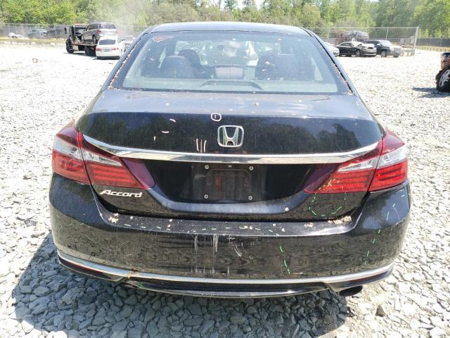 1HGCR2F31GA054641 - 2016 HONDA ACCORD LX BLACK photo 6