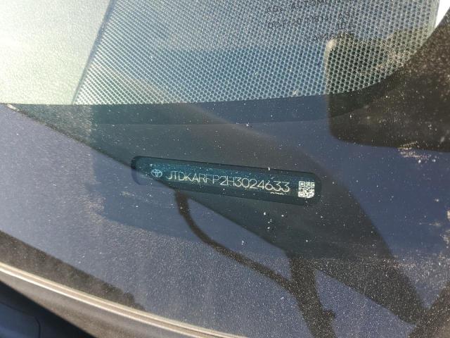 JTDKARFP2H3024633 - 2017 TOYOTA PRIUS PRIM TURQUOISE photo 12