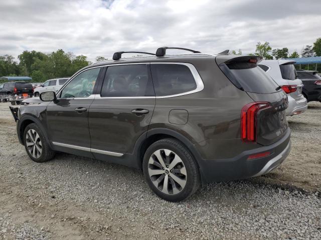 5XYP34HC4MG126521 - 2021 KIA TELLURIDE EX GREEN photo 2