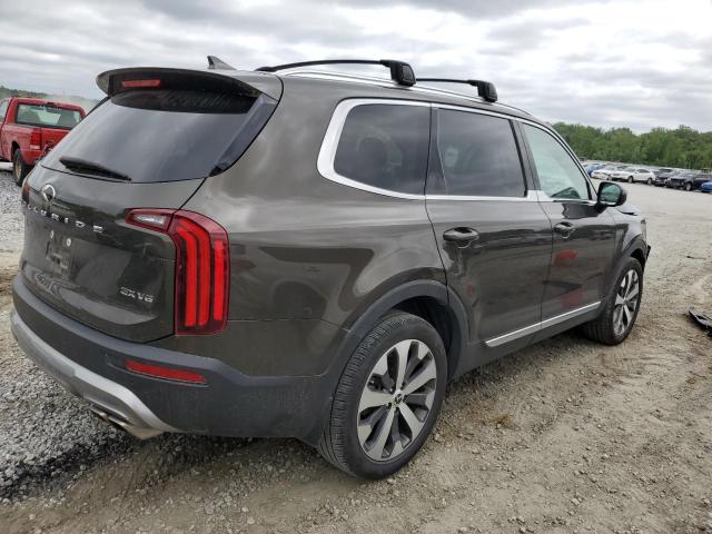 5XYP34HC4MG126521 - 2021 KIA TELLURIDE EX GREEN photo 3