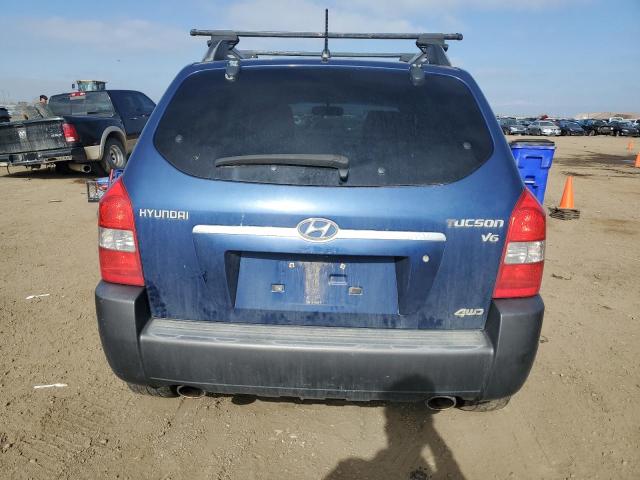 KM8JN72D06U304831 - 2006 HYUNDAI TUCSON GLS BLUE photo 6