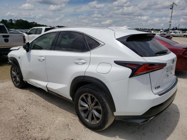JTJSARBZ1M5032564 - 2021 LEXUS NX 300 BASE Biały zdjęcie 2