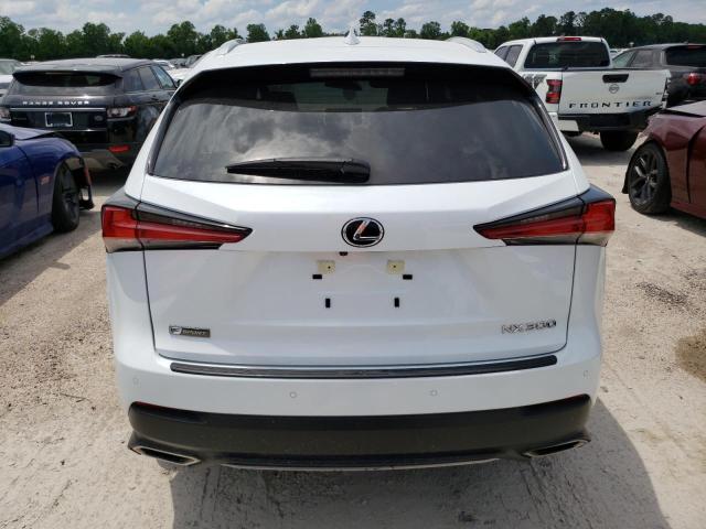 JTJSARBZ1M5032564 - 2021 LEXUS NX 300 BASE Biały zdjęcie 6