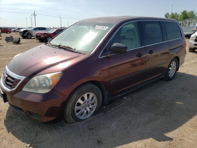 5FNRL38249B059590 - 2009 HONDA ODYSSEY LX MAROON photo 1