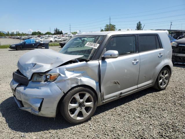 JTLKE50E381041915 - 2008 TOYOTA SCION XB SILVER photo 1