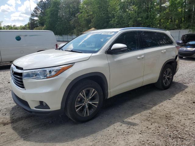 2016 TOYOTA HIGHLANDER XLE, 