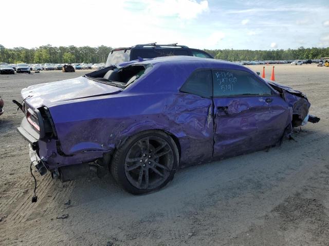 2C3CDZFJ1PH645191 - 2023 DODGE CHALLENGER R/T SCAT PACK PURPLE photo 3