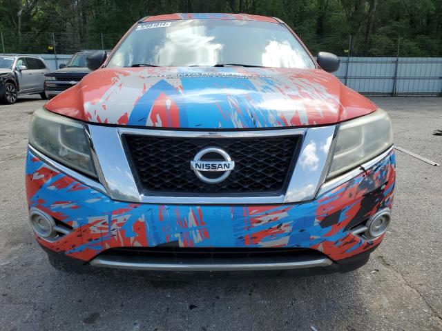 5N1AR2MM4EC694924 - 2014 NISSAN PATHFINDER S ვერცხლისფერი ფოტო 5