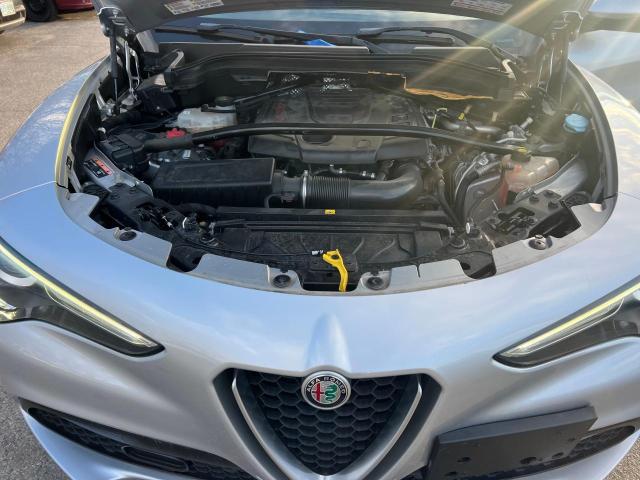 ZASFAKNN6J7B87980 - 2018 ALFA ROMEO STELVIO TI SPORT SILVER photo 7