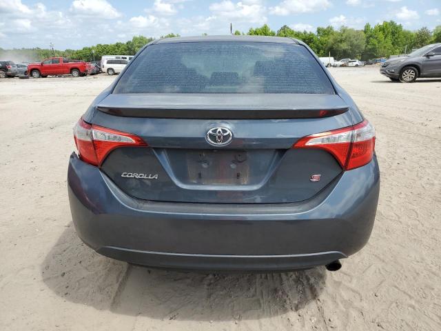 2T1BURHE3GC610377 - 2016 TOYOTA COROLLA L GRAY photo 6