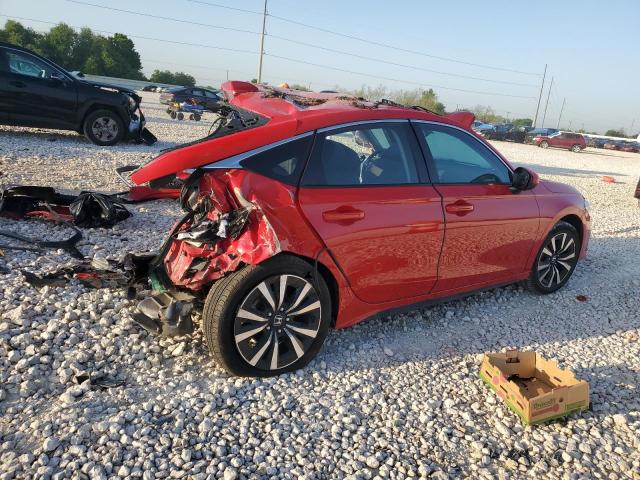19XFL1H75PE005866 - 2023 HONDA CIVIC EXL RED photo 3