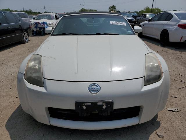 JN1AZ36A64T010020 - 2004 NISSAN 350Z ROADSTER WHITE photo 5