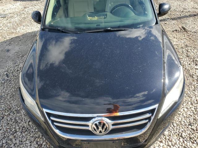 WVGBV7AX3BW553512 - 2011 VOLKSWAGEN TIGUAN S BLACK photo 12